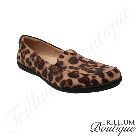 SOUL Naturalizer Zapato Loafer Cheetah Sizes: 6.5, 7.5 New in Box! - Picture 3 of 11